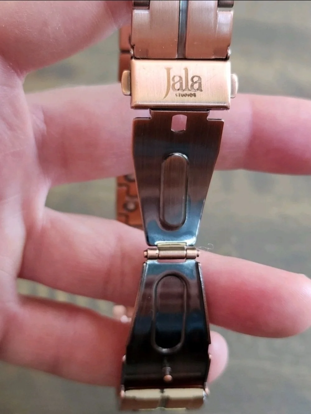 Genuine JalaStudios Pure Copper Magnetic Bracelet 60 Magnets Heavyweight 21mm